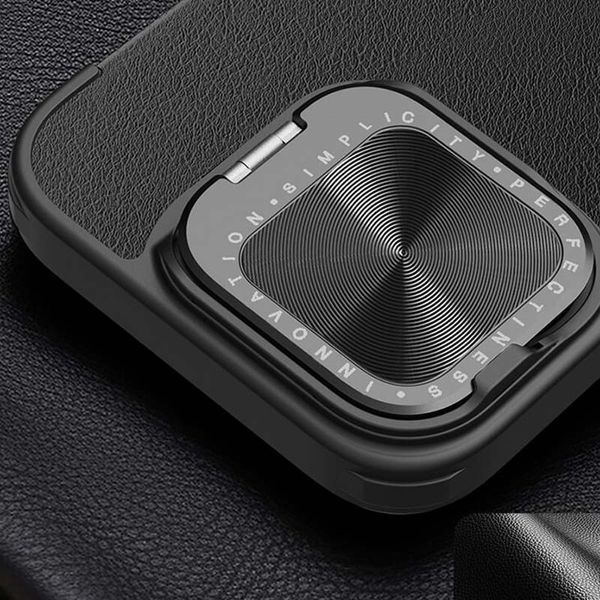 Шкіряний чохол-книжка Nillkin Qin Prop Plain Camshield для Apple iPhone 16 Pro Max (6.9") 74668 фото
