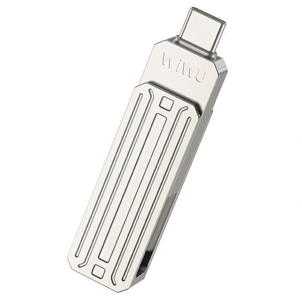 Флеш-накопичувач WIWU Wi-FD001 3in1 (USB-A/C/L) USB 3.0 &mdash; 32GB 78689 фото