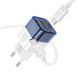 МЗП Hoco C125A Transparent PD20W (1USB-C) + кабель Type-C to Type-C 69094 фото 4
