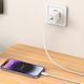 МЗП Hoco C149A Charm PD30W+QC3.0 (1USB-A/1C) + кабель Type-C to Lightning 73398 фото 5