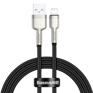 Дата кабель Baseus Cafule Series Metal USB to Lightning 2.4A (2m) (CALJK-B0) 76490 фото