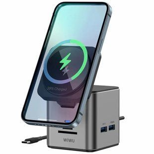 БЗП + HUB WIWU Wi-W025 Cube 9in1 USB-C 71966 фото