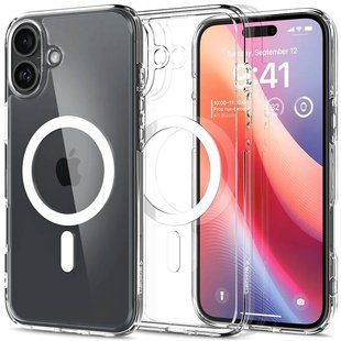 Чохол SGP Ultra Hybrid (MagFit) для Apple iPhone 16 (6.1") 73648 фото