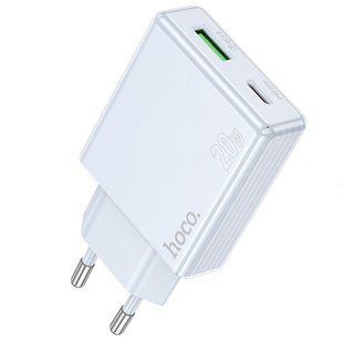 МЗП Hoco C142A Direct PD20W+QC3.0 (1USB-A/1C) 79075 фото