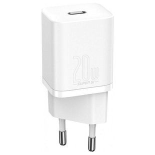 Уцінка МЗП Baseus Super Si Quick Charger 20W (1USB-C) (CCSUP-B) 83023 фото