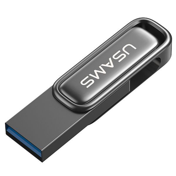 Флеш-накопичувач Usams US-ZB332 USB 3.0 Zinc Alloy Rotating &ndash; 64GB 78345 фото