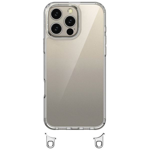 Чохол TPU Transparent with Straps для Apple iPhone 12 Pro / 12 (6.1") 72060 фото