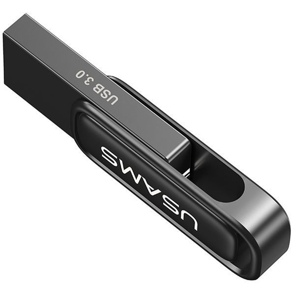 Флеш-накопичувач Usams US-ZB332 USB 3.0 Zinc Alloy Rotating &ndash; 64GB 78345 фото