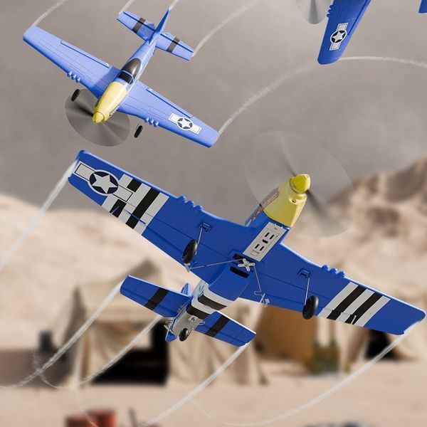 Літак на радіокеруванні SCHE W551 Four-channel Stunt Fighter 79446 фото