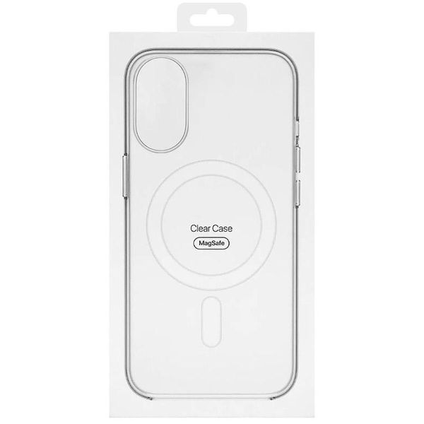 Чохол Clear Case (AAA) with MagSafe and Animation для Apple iPhone 17 (6.3") 81248 фото