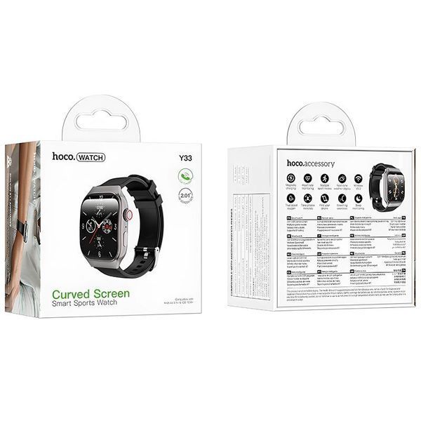 Смарт-годинник Hoco Smart Watch Y33 Smart sports watch (call version) 81534 фото