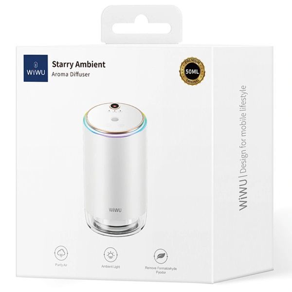 Зволожувач повітря WIWU Wi-AR003 Starry Ambient з арома-диффузором 78691 фото
