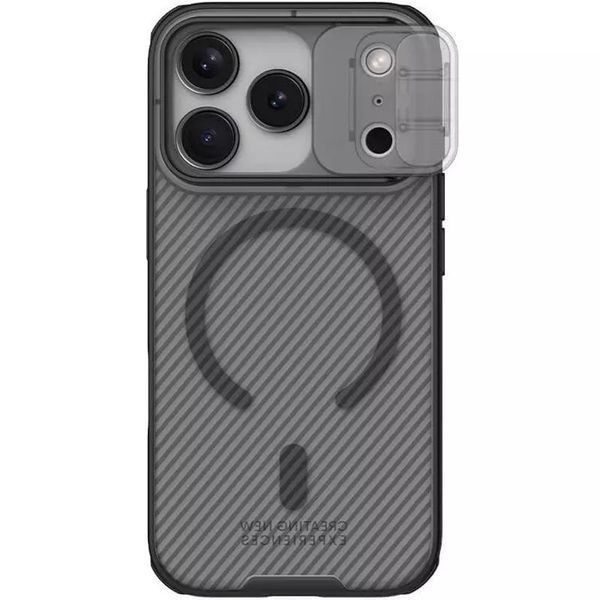 Карбонова накладка Nillkin CamShield Pro Magnetic для Apple iPhone 17 Pro (6.3") 81043 фото