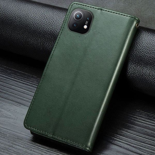 Шкіряний чохол-книжка GETMAN Gallant (PU) для Xiaomi Mi 11 41860 фото