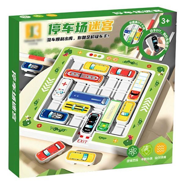 Портативна інтерактивна гра-лабіринт SHT KJ131-3 Move Car Parking 79987 фото