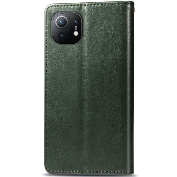 Шкіряний чохол-книжка GETMAN Gallant (PU) для Xiaomi Mi 11 41860 фото