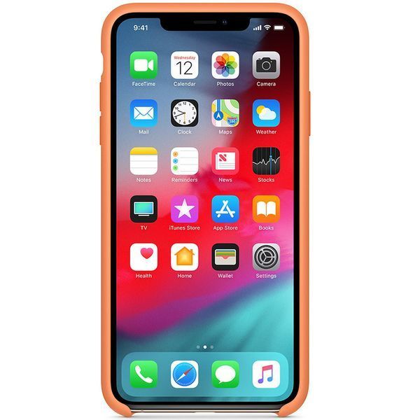 Чохол Silicone case (AAA) для Apple iPhone XS Max (6.5") 26738 фото