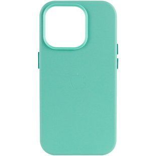 Шкіряний чохол Leather Case (AA Plus) with MagSafe для Apple iPhone 14 Pro (6.1") 57475 фото
