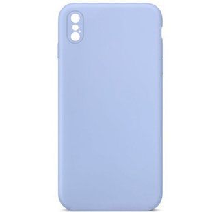 Чохол Silicone Case Square Full Camera Protective (AA) NOLOGO для Apple iPhone X / XS (5.8") 72151 фото