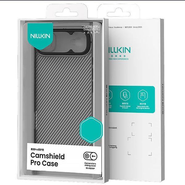 Карбонова накладка Nillkin CamShield Pro для Apple iPhone 17 Air (6.5") 80574 фото