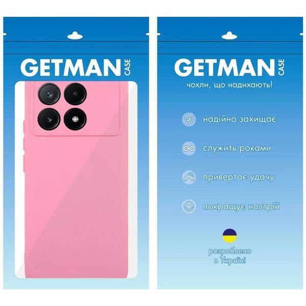 Чохол TPU GETMAN Liquid Silk Full Camera для Xiaomi Poco X6 Pro 75779 фото