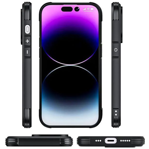 TPU+PC чохол Defense Matte для Apple iPhone 15 Plus (6.7") 66420 фото