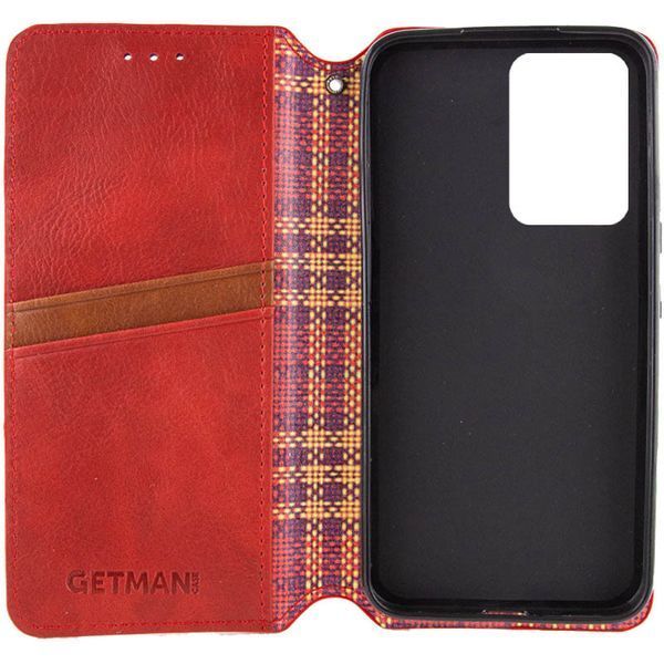 Шкіряний чохол-книжка GETMAN Cubic (PU) для Xiaomi Redmi Note 14 5G 76192 фото