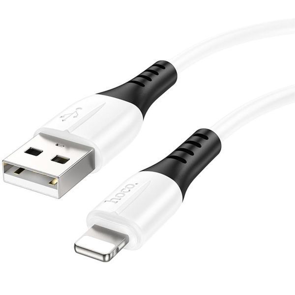 Дата кабель Hoco X82 Silicone USB to Lightning 2.4A (1m) 79858 фото