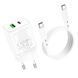 МЗП Borofone BN7 PD20W+QC3.0 (1USB-A/1C) + кабель Type-C to Type-C 75035 фото 7