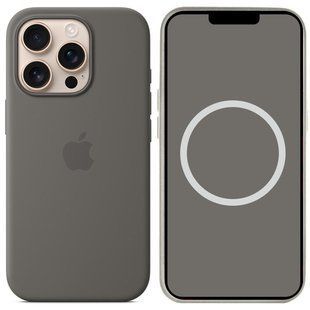 Чохол Silicone case (AAA) with Magsafe and Animation (button) для Apple iPhone 16 Pro (6.3") 76346 фото