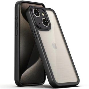 TPU чохол Transparent + Colour 1,5mm для Apple iPhone 14 (6.1") 70569 фото