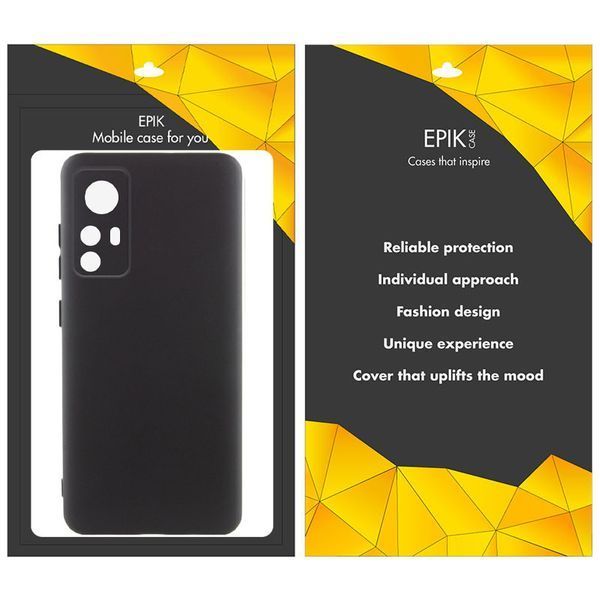 Чохол TPU Epik Black Full Camera для Xiaomi 12T / 12T Pro 68166 фото