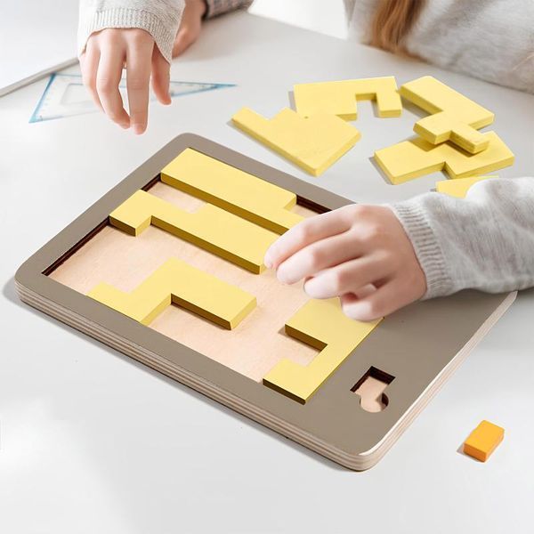 Дитяча інтерактивна головоломка Ummi Wooden Puzzle 79860 фото