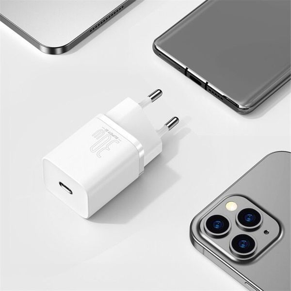 МЗП Baseus Super Si Quick Charger 30W (1USB-C) (CCSUP-J) 49197 фото
