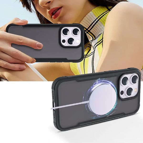 TPU+PC чохол Defense Matte для Apple iPhone 15 Pro (6.1") 66421 фото