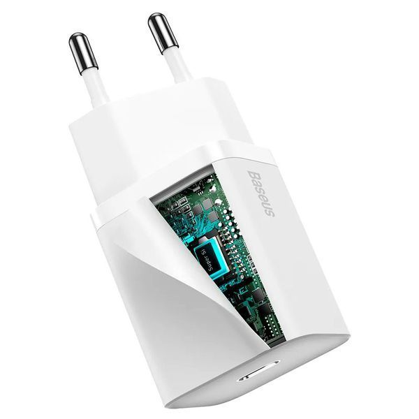 МЗП Baseus Super Si Quick Charger 30W (1USB-C) (CCSUP-J) 49197 фото