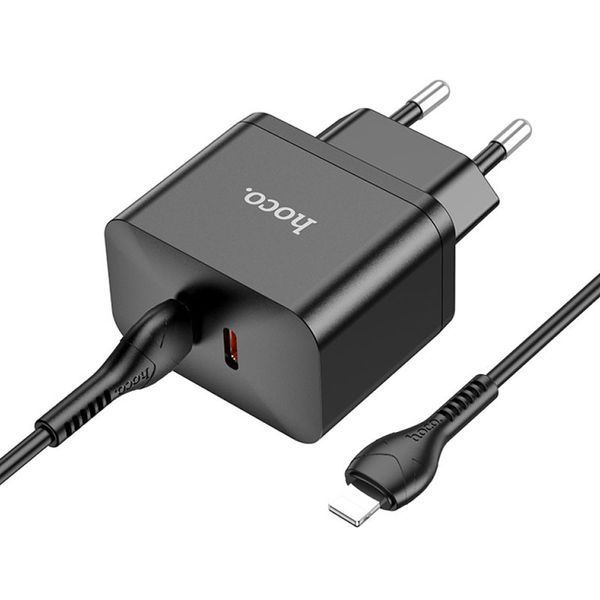 МЗП Hoco N29 PD35W (2USB-C) + кабель Type-C to Lightning 67279 фото