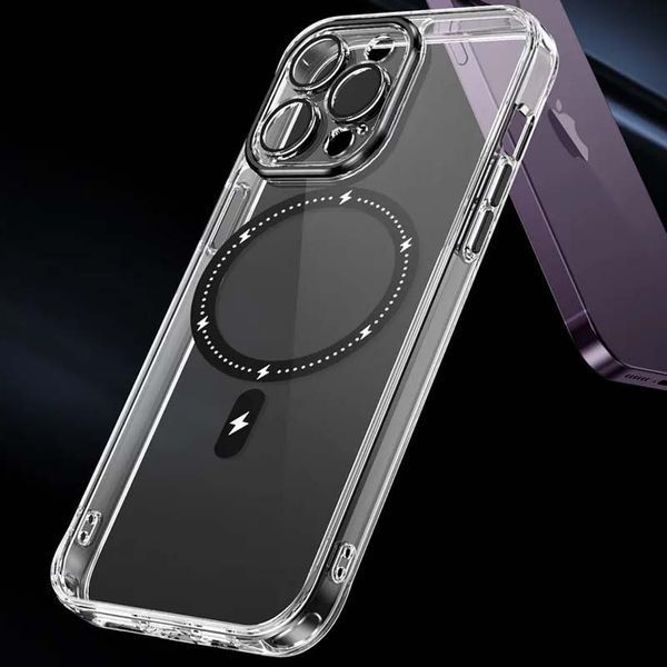 Чохол TPU+PC Colorful with MagSafe для Apple iPhone 14 Pro (6.1") 65147 фото