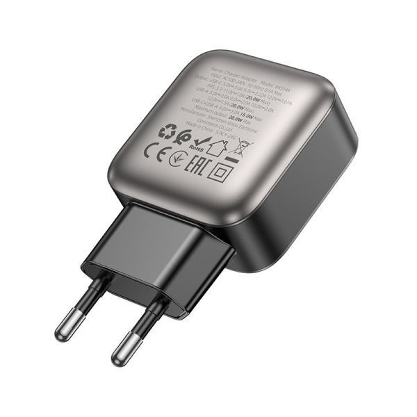 МЗП Borofone BAS54A Absolute PD20W+QC3.0 (1USB-A/1C) 75036 фото