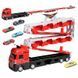 Ігровий набір-вантажівка SHT D663-T202 Catapult Truck + 8 small car 79989 фото 1