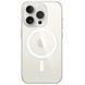 Чохол TPU Clear Case with MagSafe для Apple iPhone 15 Pro (6.1") 73548 фото 1