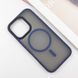 TPU+PC чохол Metal Buttons with MagSafe для Apple iPhone 16 Pro Max (6.9") 73093 фото 2