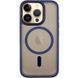 TPU+PC чохол Metal Buttons with MagSafe для Apple iPhone 16 Pro Max (6.9") 73093 фото 1