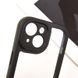 TPU чохол Transparent + Colour 1,5mm для Apple iPhone 14 (6.1") 70569 фото 7