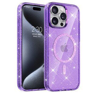 Чохол TPU Eclipse Sparkle (MagFit) для Apple iPhone 12 Pro / 12 (6.1") 77636 фото