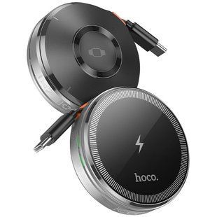 БЗП Hoco CQ18 Flash 2in1 Magnetic + iWatch (with retractable cable Type-C) 78731 фото