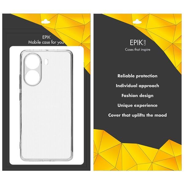 TPU чохол Epic Transparent 1,5mm Full Camera для Xiaomi Poco X7 Pro 76927 фото