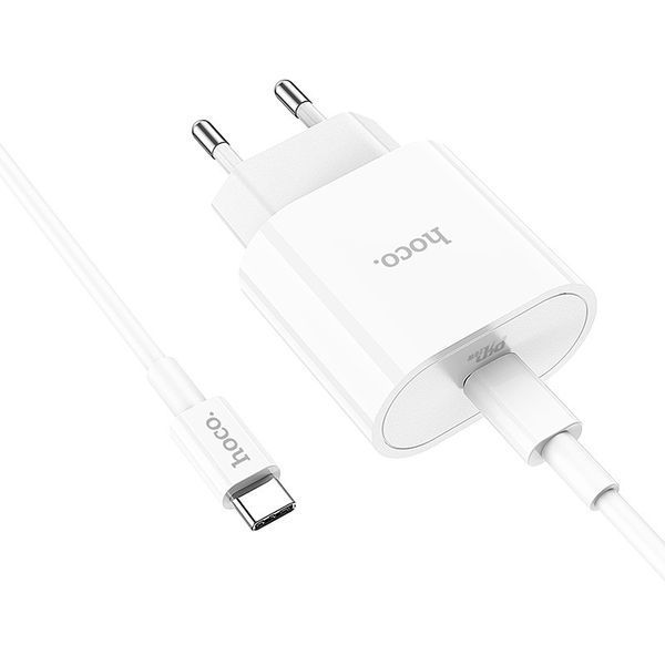МЗП Hoco C94A Metro PD20W (1USB-C) + кабель Type-C to Type-C 71185 фото