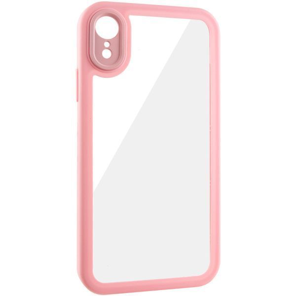 TPU чохол Transparent + Colour 1,5mm для Apple iPhone XR (6.1") 70559 фото