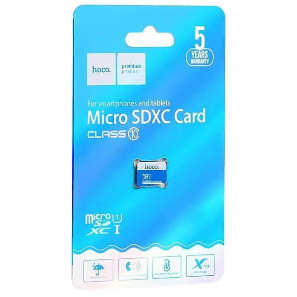 Карта пам'яті Hoco microSDHC Class 10 - 32GB (без адаптера) 57452 фото